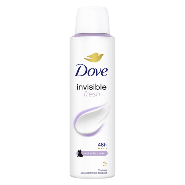 DOVE DEO SPRAY 150ml INVISIBLE FRESH