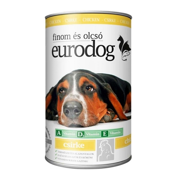 EURODOG  ΚΟΝΣΕΡΒΑ 1,240kg ΚΟΤΟΠΟΥΛΟ(CHICKEN)