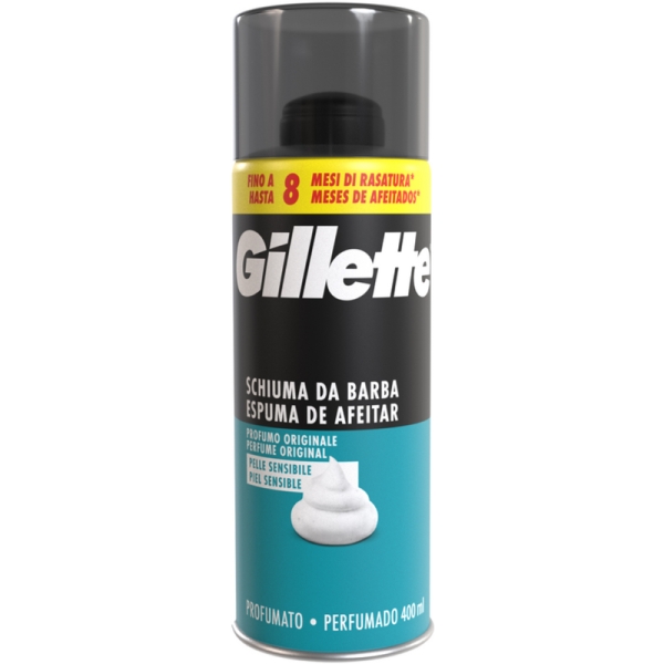 GILLETTE ΑΦΡΟΣ ΞΥΡ 400ml SENSITIVE