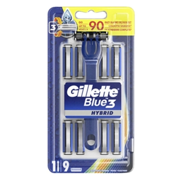 GILLETTE ΞΥΡ. MHXANH BLUE3 + 9 ΑΝΤΑΛΛΑΚΤΙΚΑ