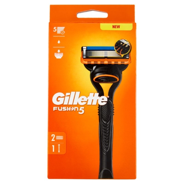GILLETTE ΞΥΡ. MHXANH FUSION5 + 2 ΑΝΤΑΛΛΑΚΤΙΚΑ