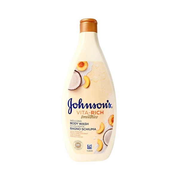 JOHNSON ΑΦΡΟΛ. 750ml VITA RICH YOGURT PEACH & COCONUT