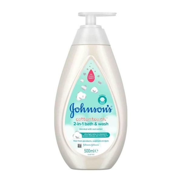 JOHNSON BABY ΑΦΡΟΛΟΥΤΡΟ + ΣΑΜΠΟΥΑΝ 500ml ΑΝΤΛΙΑ