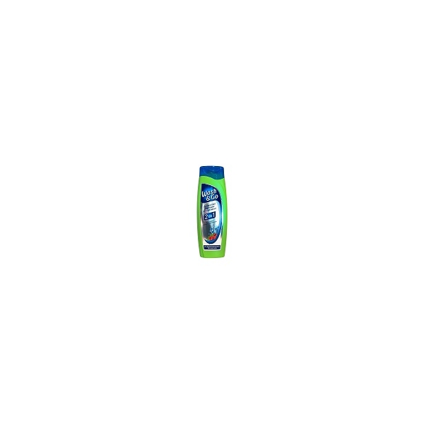 WASH & GO ΣΑΜΠΟΥΑΝ 400ml 2in1 ΔΥΝΑΜΩΤΙΚΟ