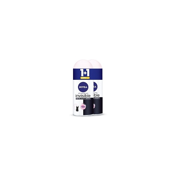 NIVEA ROLL-ON 50ml (1+1) W B&W INV. ORIGINAL