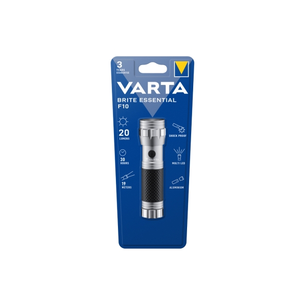VARTA ΦΑΚΟΣ ΑΛΟΥΜΙΝΙΟΥ F10/20LUMENS