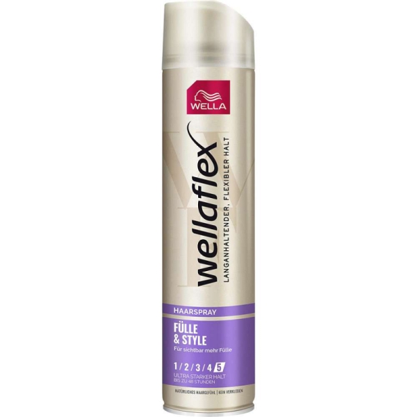 WELLAFLEX ΛΑΚ 250ml FULLE & STYLE No5