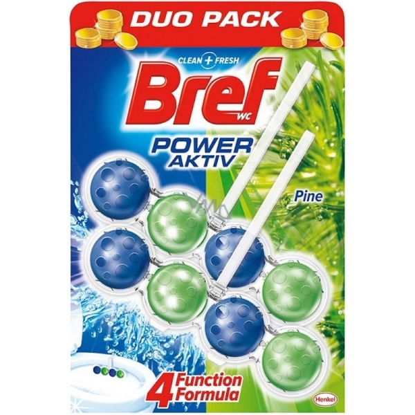 BREF W.C. ACTIVE 2*50gr PINE (ΠΡΑΣΙΝΟ)