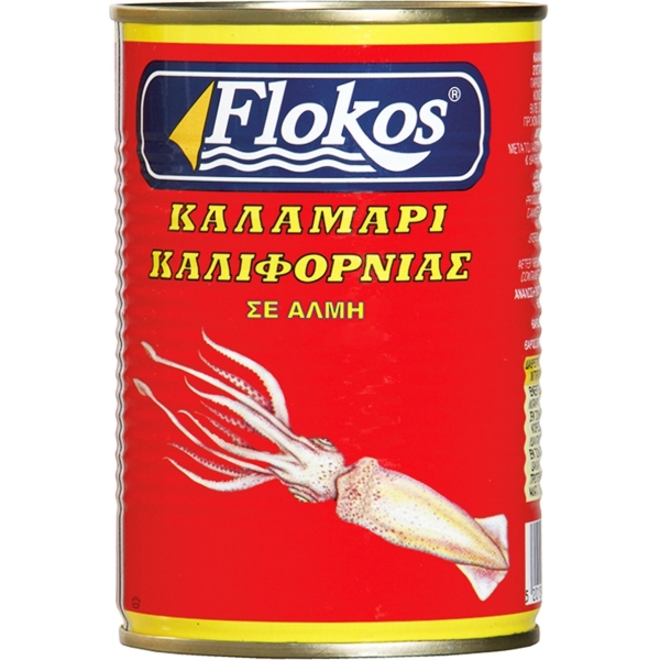 FLOKOS ΚΑΛΑΜΑΡΙ ΚΑΛΙΦΟΡΝΙΑΣ 370gr ΣΕ ΑΛΜΗ