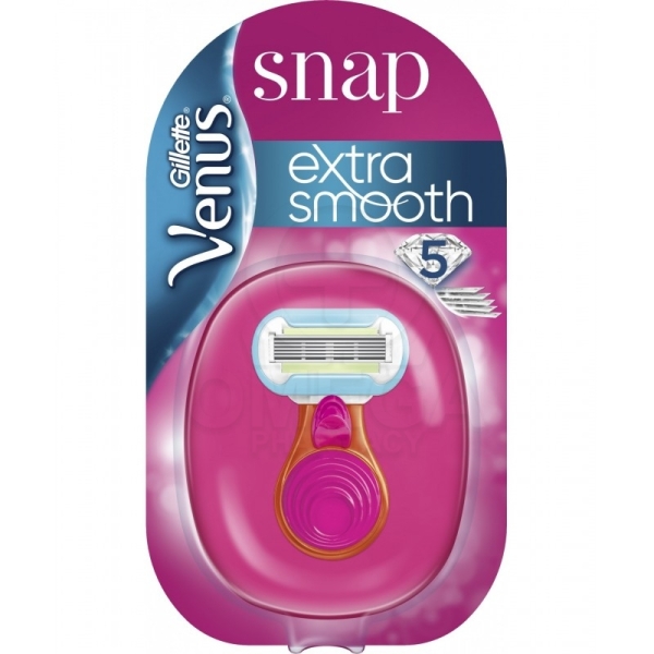 GILLETTE ΞΥΡΑΦΑΚΙΑ VENUS SNAP 5 ΛΕΠΙΔΕΣ - EX. SMOOTH