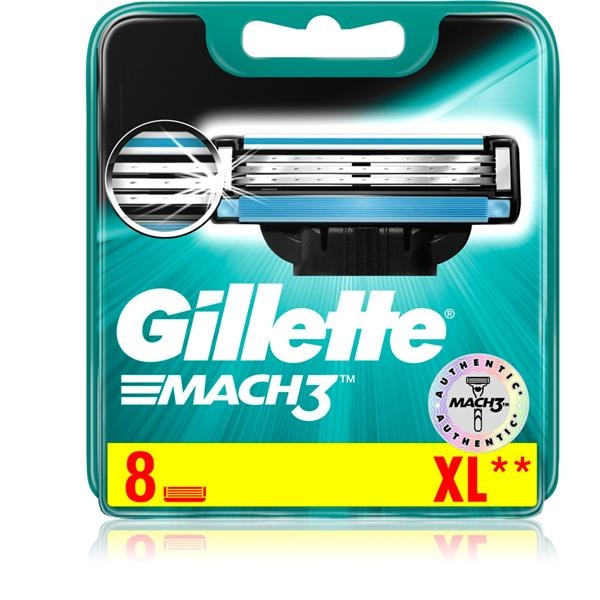 GILLETTE ΞΥΡΑΦΙ ΑΝΤΑΛ. MACH3 - 8τεμ XL