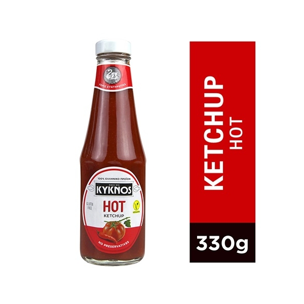 ΚΥΚΝΟΣ ΚΕΤΣΑΠ 330gr ΓΥΑΛΙ HOT