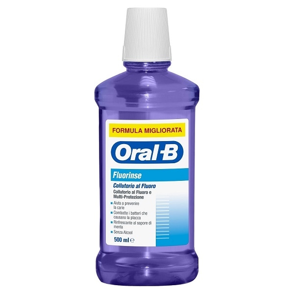 ORAL B ΣΤΟΜΑΤΙΚΟ ΔΙΑΛYMA 500ml FLUORINSE