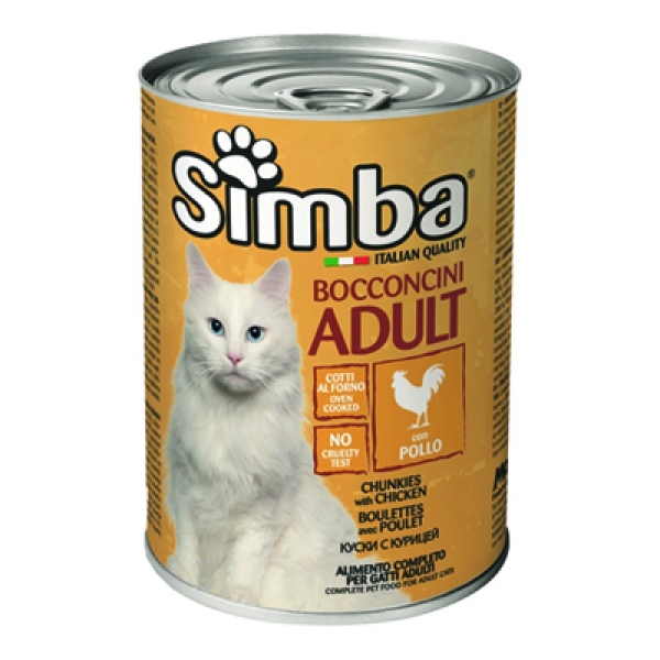 SIMBA ΓΑΤΑ ΚΟΝΣΕΡΒΑ 415gr POLLO (ΚΟΤΟΠΟΥΛΟ)