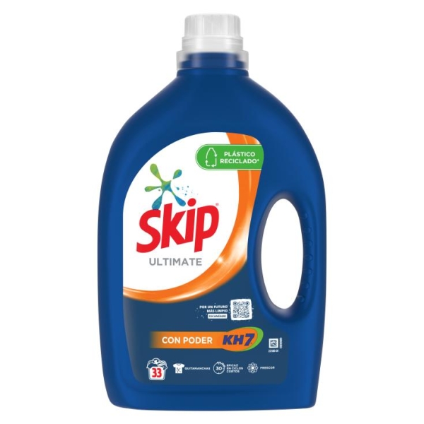 SKIP ΥΓΡΟ 33μεζ/1.65Lit ΜΠΛΕ/ULTIMATE KH7