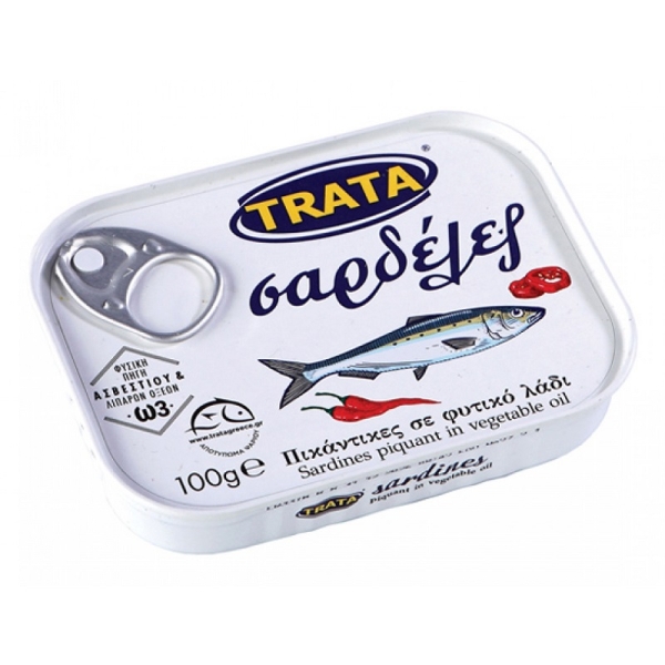 TRATA ΣΑΡΔΕΛΑ 100gr ΠΙΚΑΝΤΙΚΗ