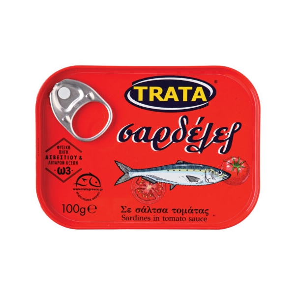 TRATA ΣΑΡΔΕΛΑ 100gr NTOMATA